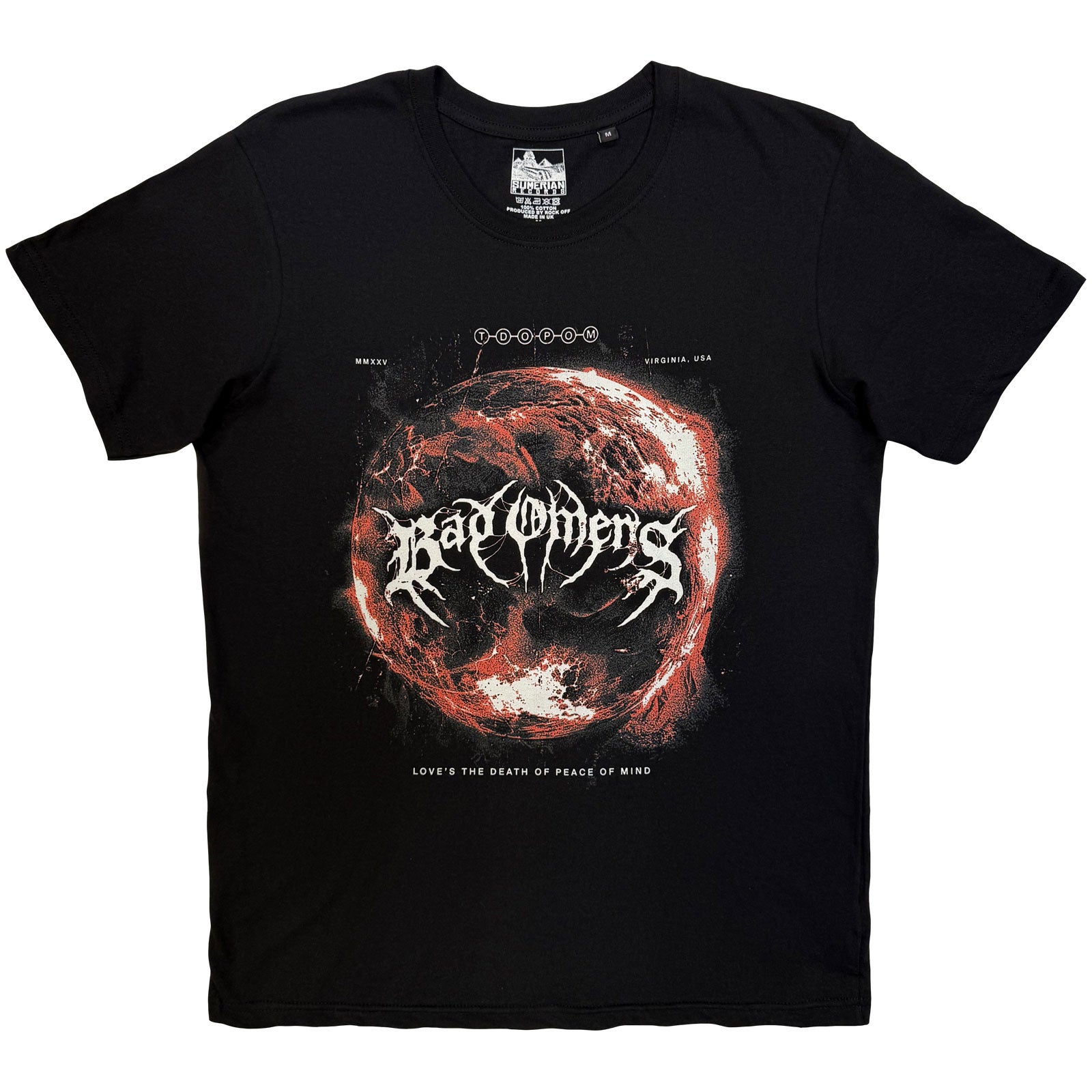 Bad Omens: Dark Planet T-shirt – officielt merchandise