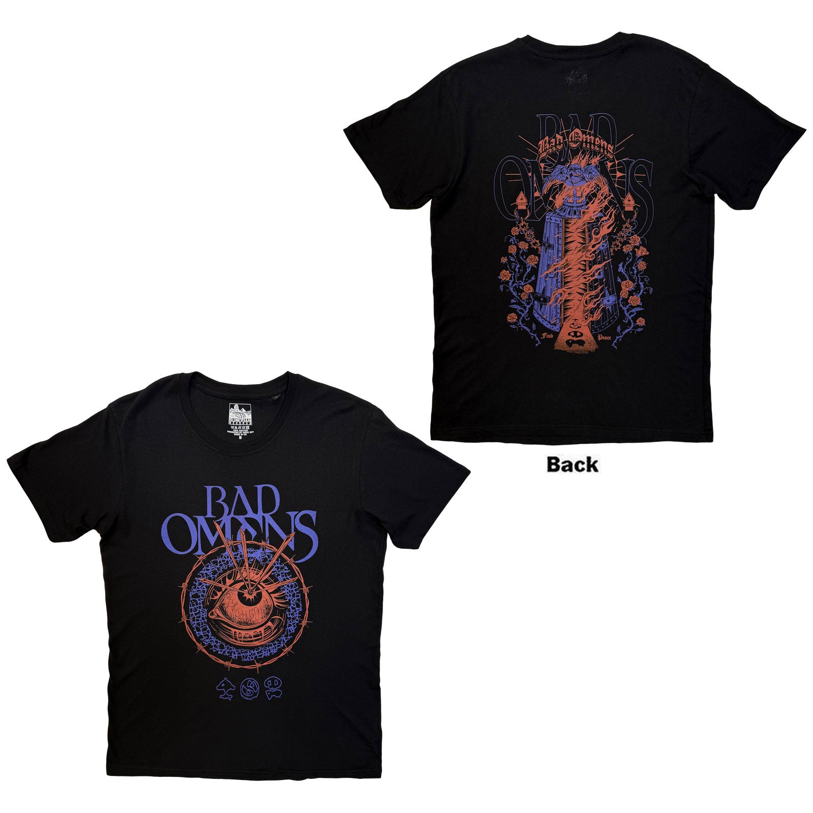 Bad Omens: Eye T-shirt – officielt merchandise