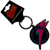 David Bowie: Aladdin Sane Keychain