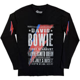 David Bowie: Hammersmith Odeon Long Sleeve T-Shirt