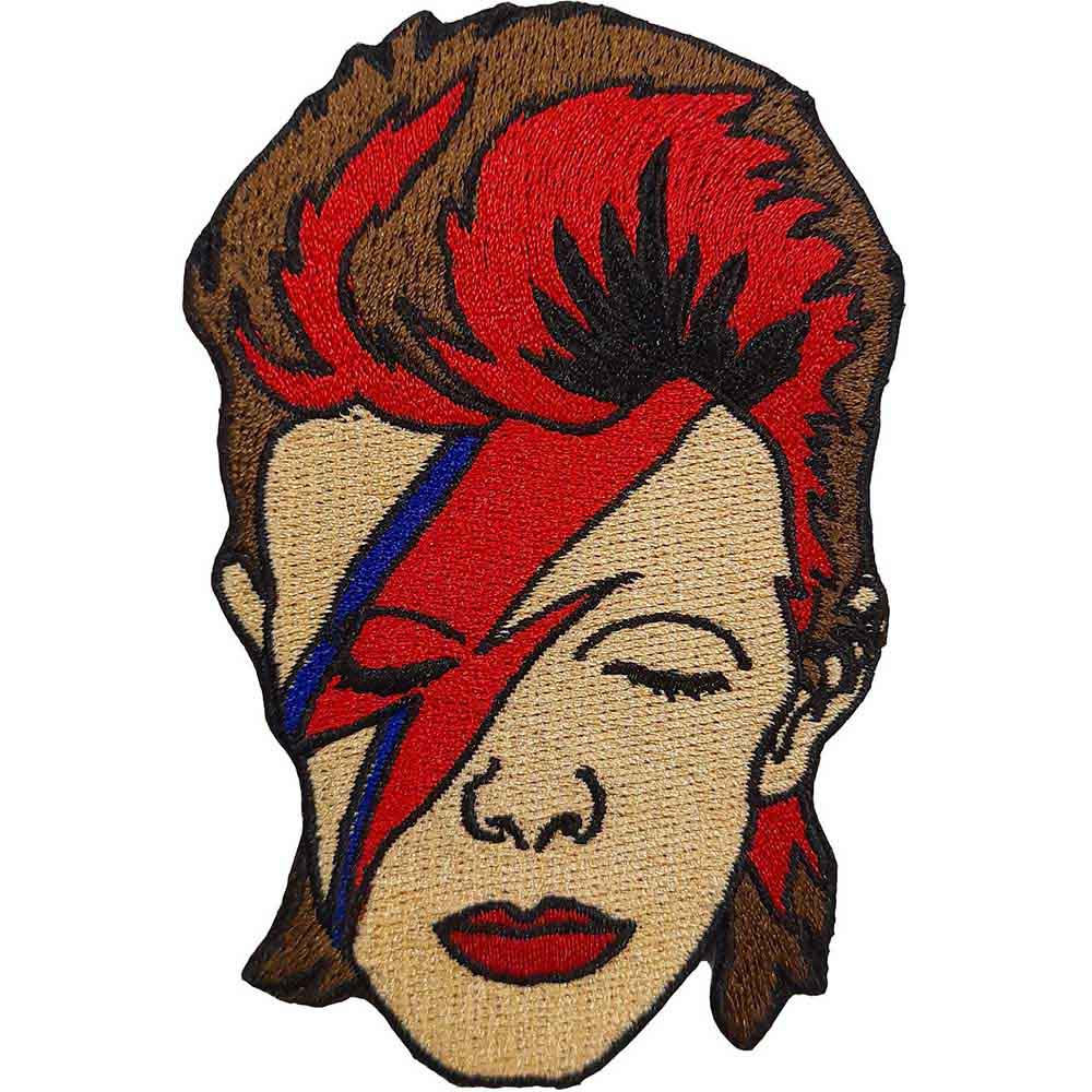 David Bowie: Ziggy Face Patch – officielt merchandise