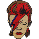 David Bowie: Ziggy Face Patch – officielt merchandise