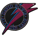 David Bowie: Aladdin Sane Patch – officielt merchandise