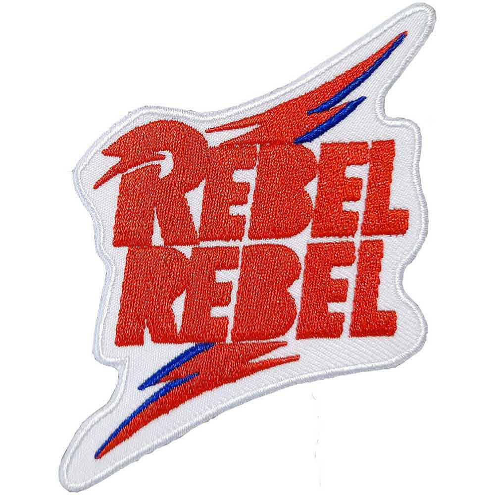 David Bowie: Rebel Rebel Patch – officielt merchandise