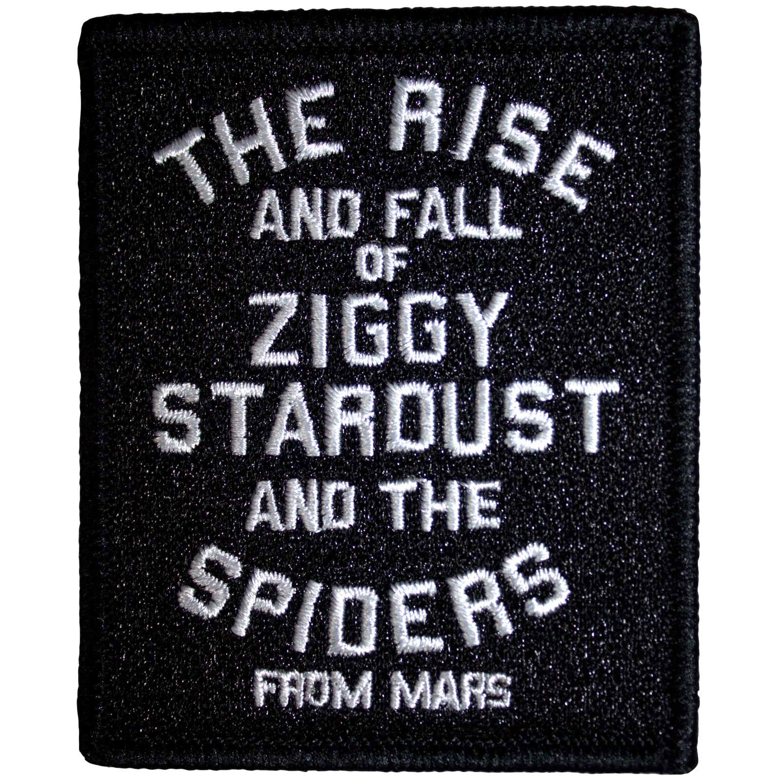 David Bowie: The Rise and Fall Standard Patch