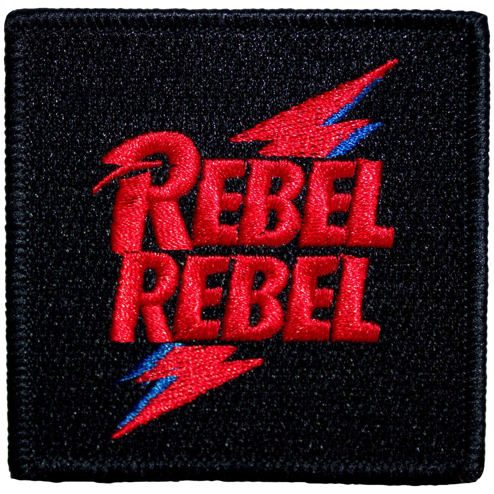 David Bowie: Rebel Rebel Pink & Blue Standard Patch