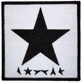 David Bowie: Blackstar On White Standard Patch