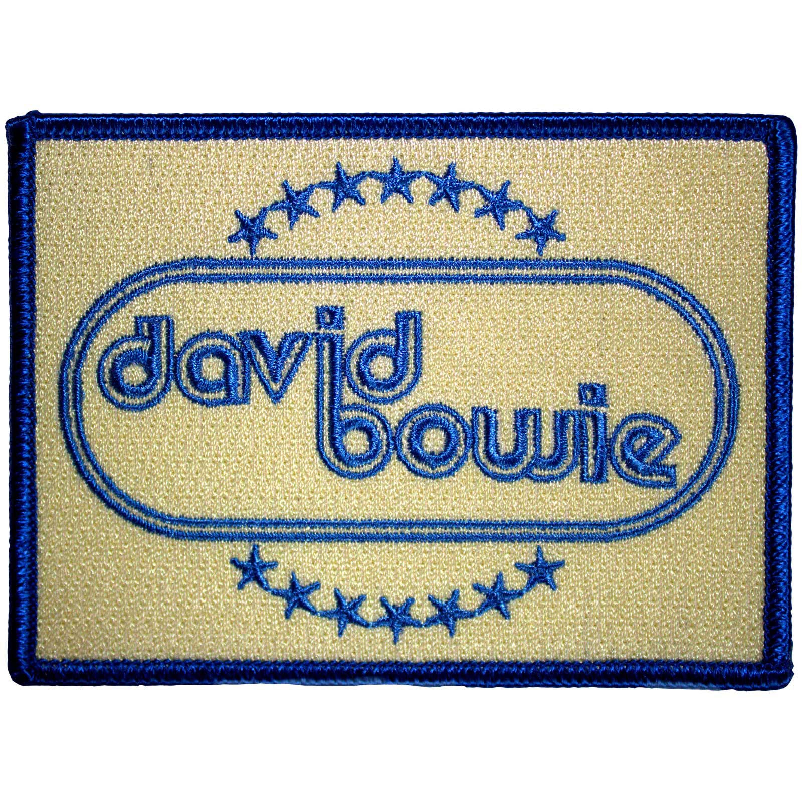 David Bowie: Oval and Stars Standard Patch