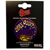 David Bowie: Space Oddity Pin Badge