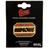 David Bowie: I'm With... Pin Badge