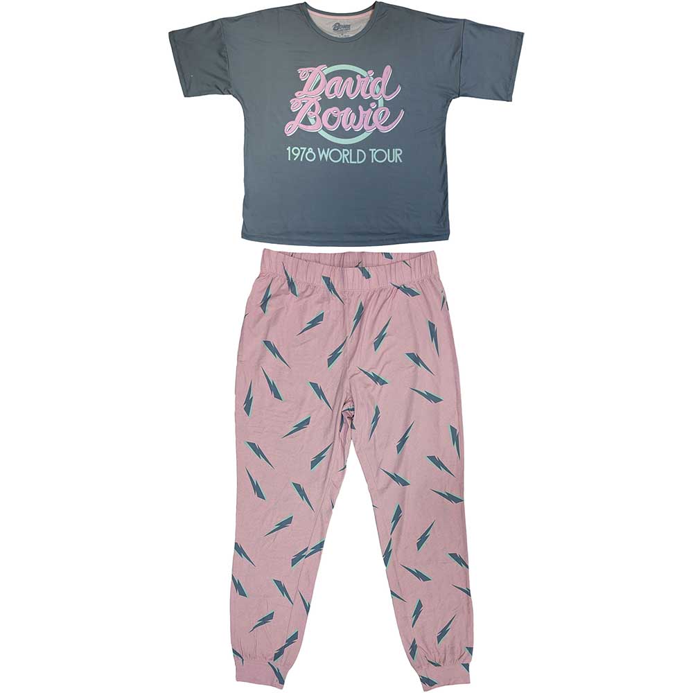 David Bowie: 1978 World Tour Sleepwear – officielt merchandise