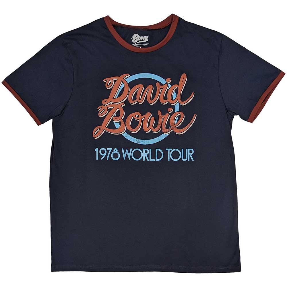 David Bowie: 1978 World Tour Ringer T-Shirt