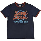 David Bowie: 1978 World Tour Ringer T-Shirt