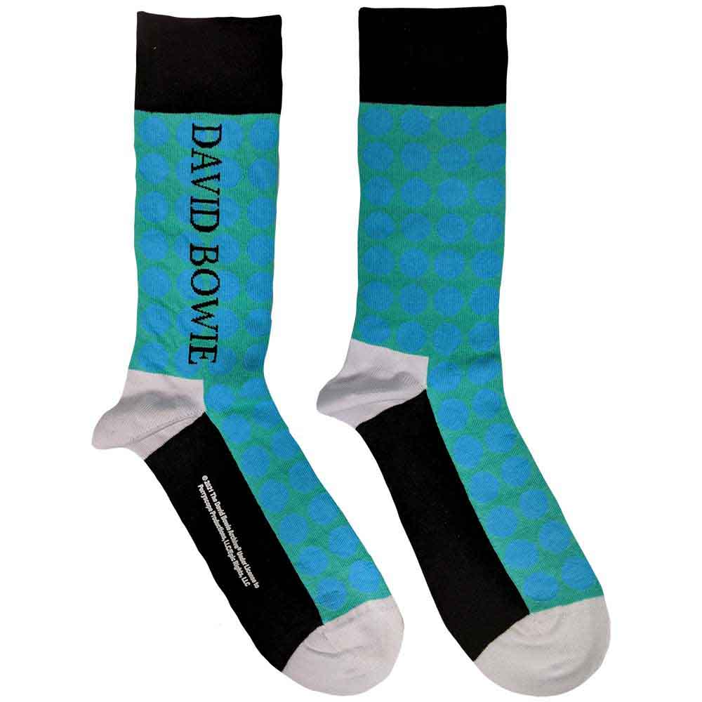 David Bowie: Circles Pattern (UK Size 7 - 11) Strømper – officielt merchandise
