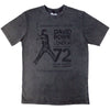 David Bowie: Rainbow Theatre Stone Wash T-Shirt (Stone Wash)