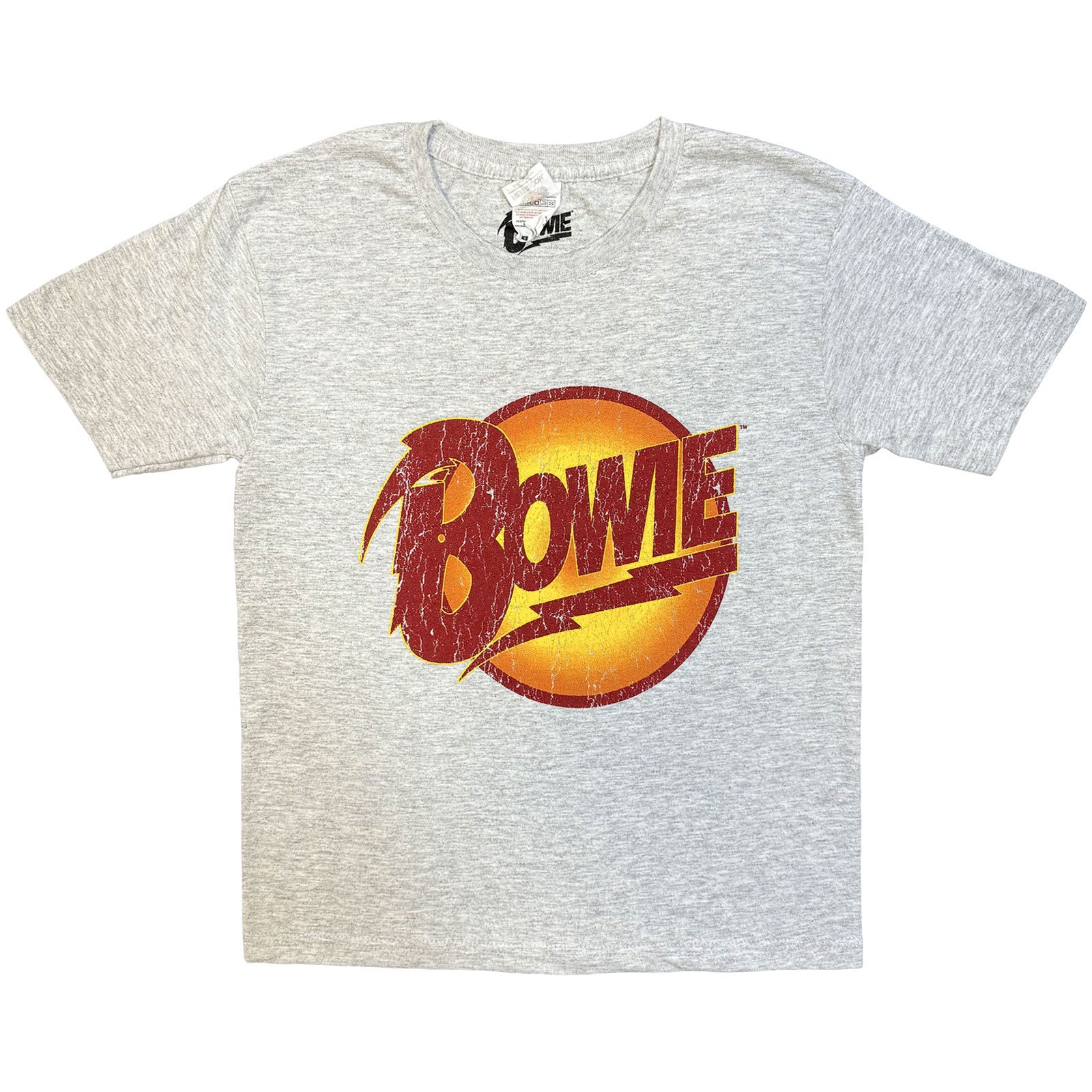 David Bowie: Vintage Diamond Dogs Logo T-shirt – officielt merchandise