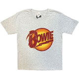 David Bowie: Vintage Diamond Dogs Logo T-shirt – officielt merchandise