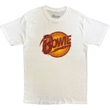 David Bowie: Vintage Diamond Dogs Logo T-shirt – officielt merchandise