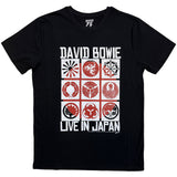 David Bowie: Live in Japan T-shirt – officielt merchandise