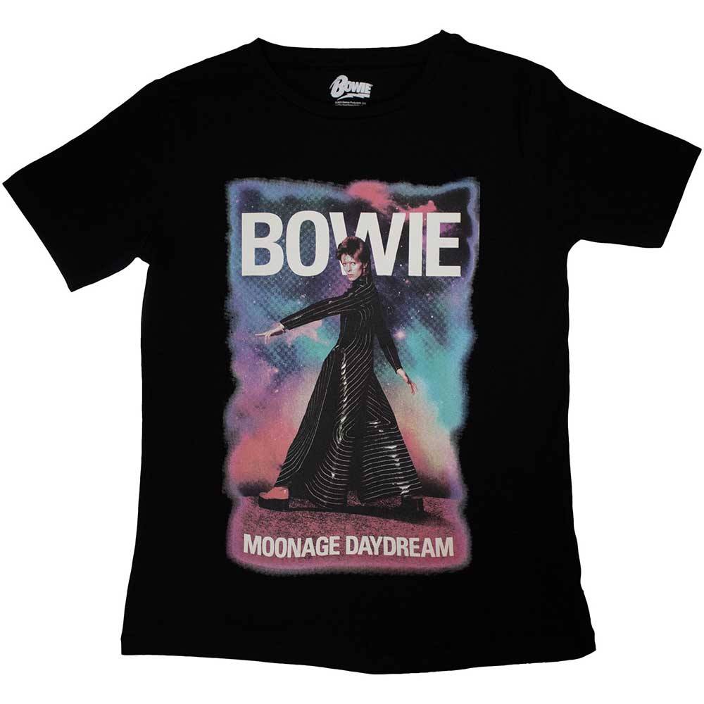 David Bowie: Moonage 11 Fade T-shirt – officielt merchandise