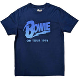David Bowie: On Tour 1974 T-shirt – officielt merchandise