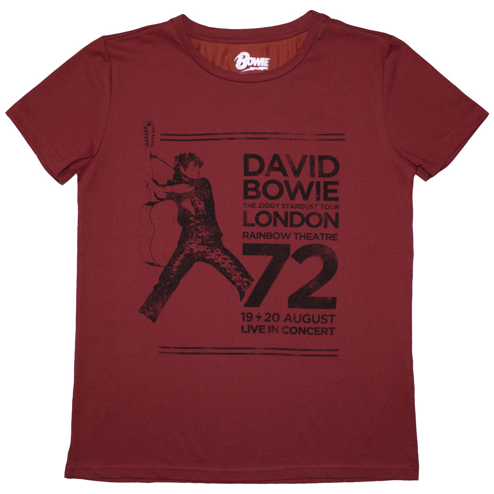 David Bowie: Rainbow Theatre T-Shirt (Kvinder)