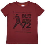 David Bowie: Rainbow Theatre T-Shirt (Kvinder)