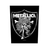 Metallica: Raiders Skull Patch – officielt merchandise