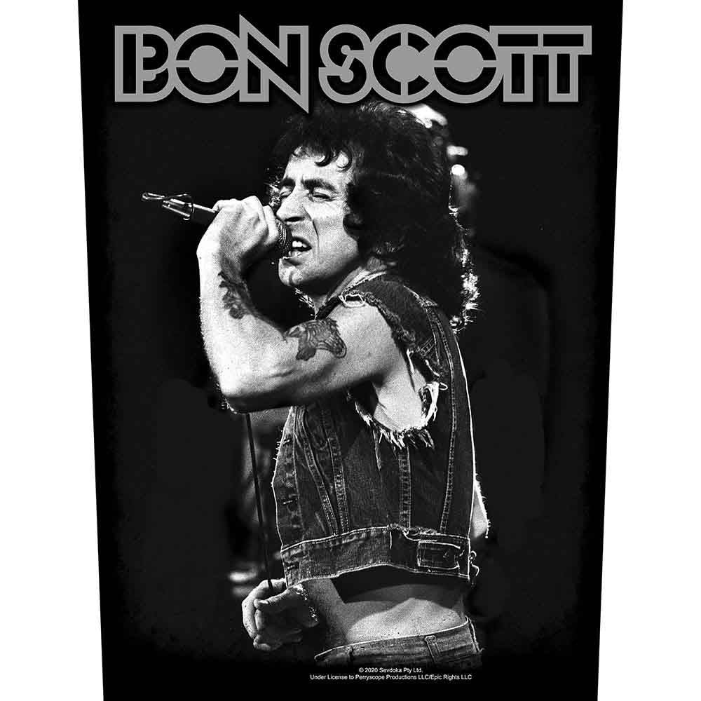Bon Scott: Bon Scott Patch – officielt merchandise