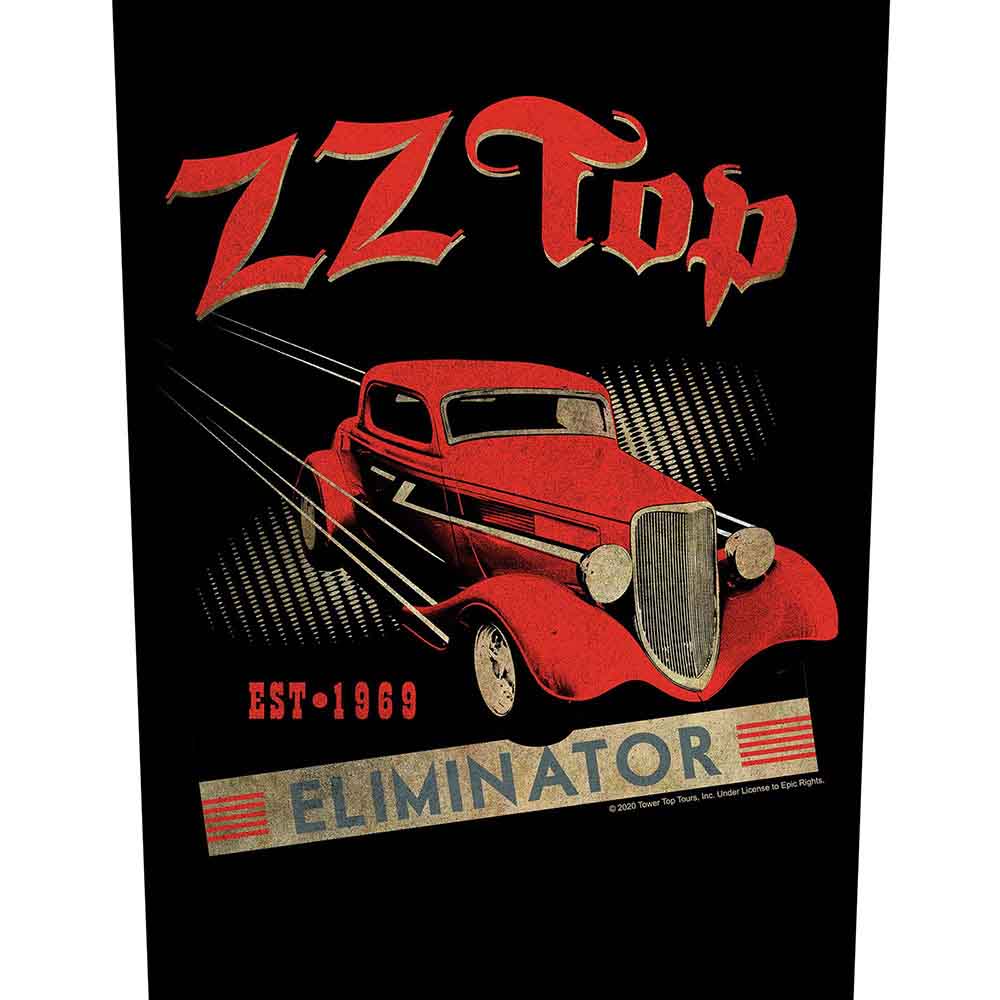 ZZ Top: Eliminator Patch – officielt merchandise