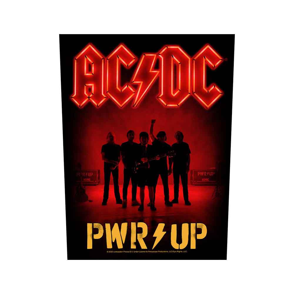 AC/DC: PWR - UP Band Patch – officielt merchandise