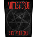 Motley Crue: Shout At The Devil Pentagram Patch – officielt merchandise