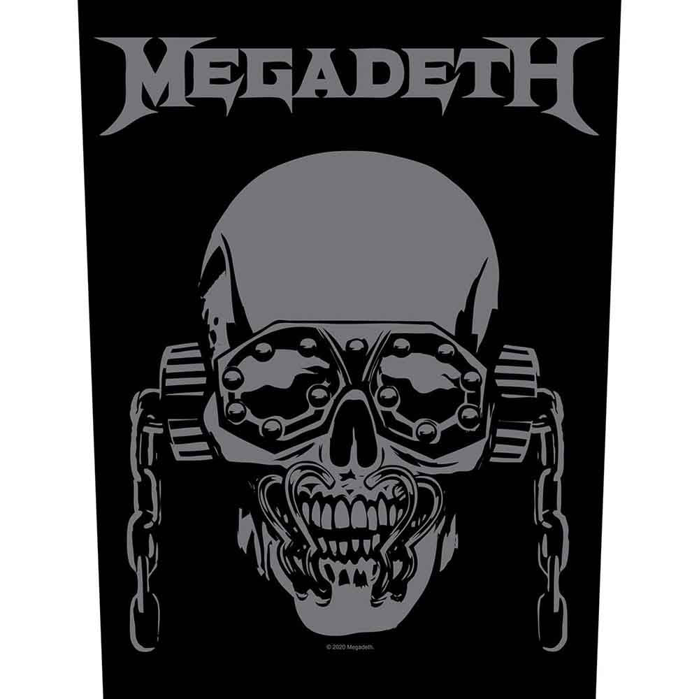 Megadeth: Vic Rattlehead Patch – officielt merchandise