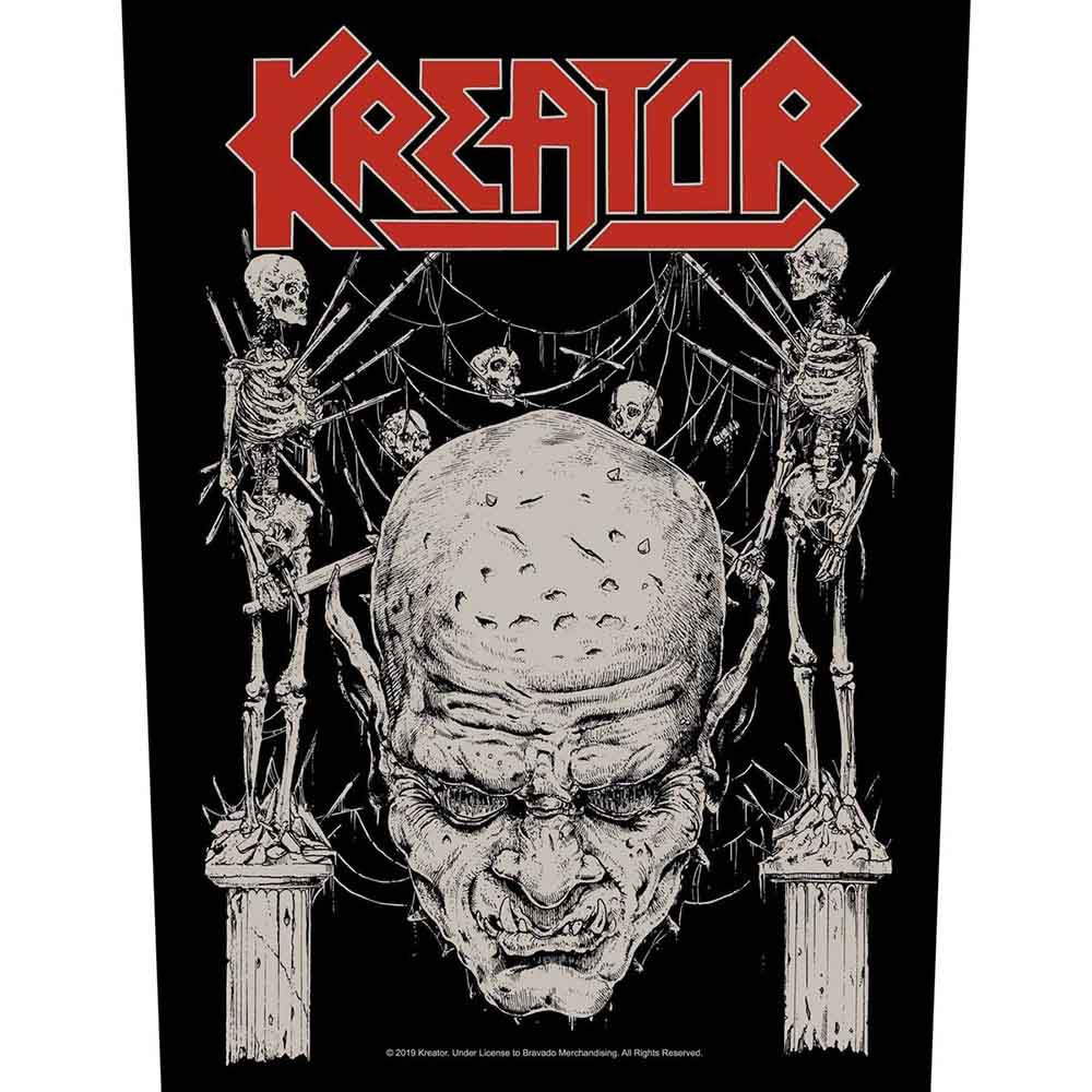 Kreator: Skull & Skeletons Patch – officielt merchandise