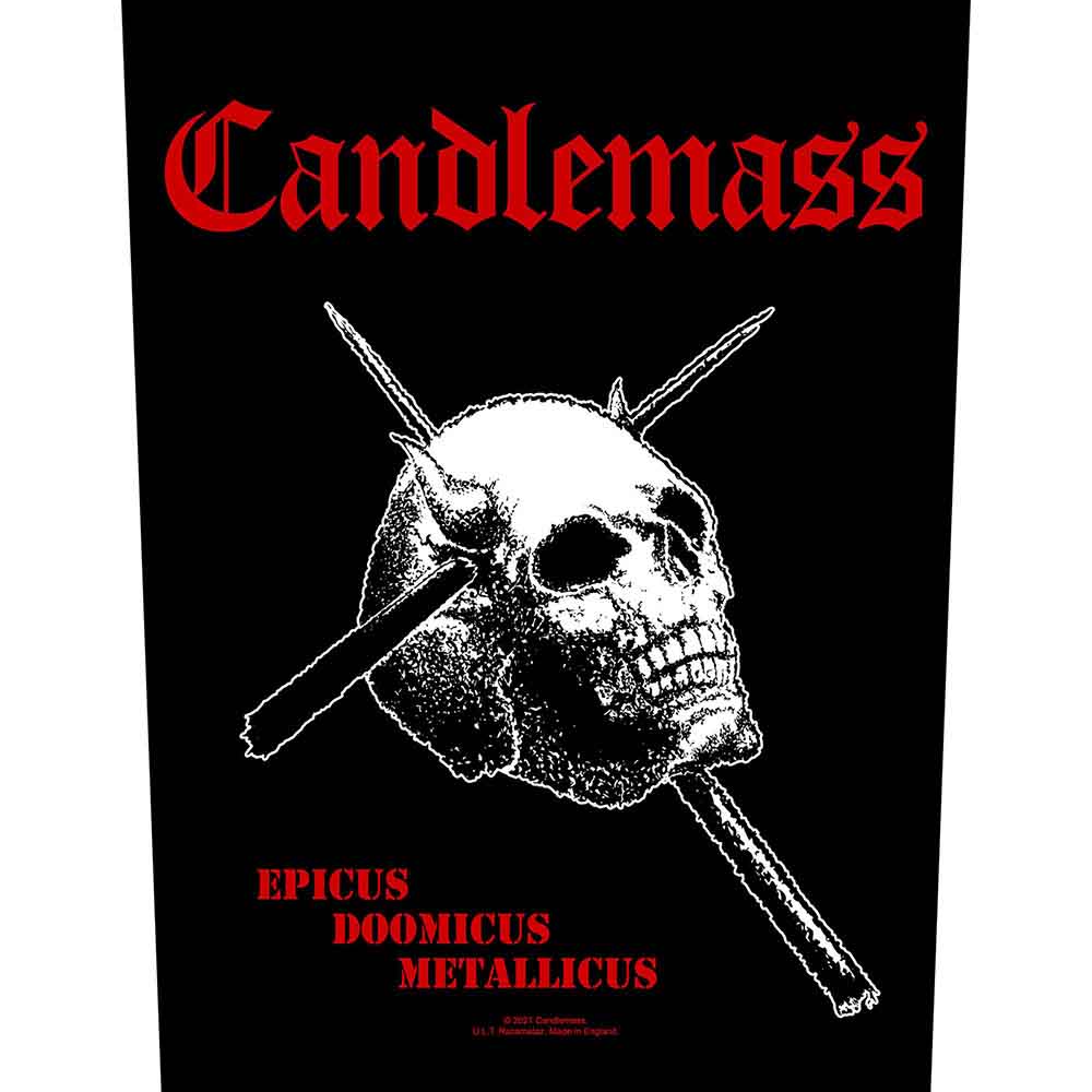 Candlemass: Epicus Doomicus Metallicus Patch – officielt merchandise