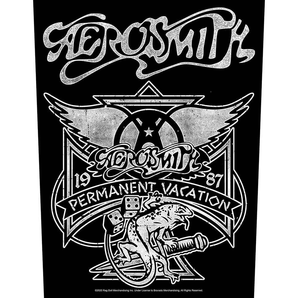 Aerosmith: Permanent Vacation Patch – officielt merchandise