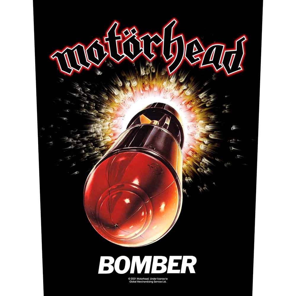 Motorhead: Bomber 2021 Patch – officielt merchandise