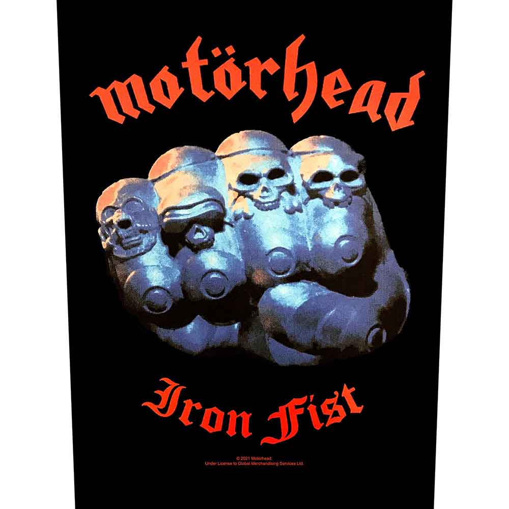 Motorhead: Iron Fist 2017 Patch – officielt merchandise