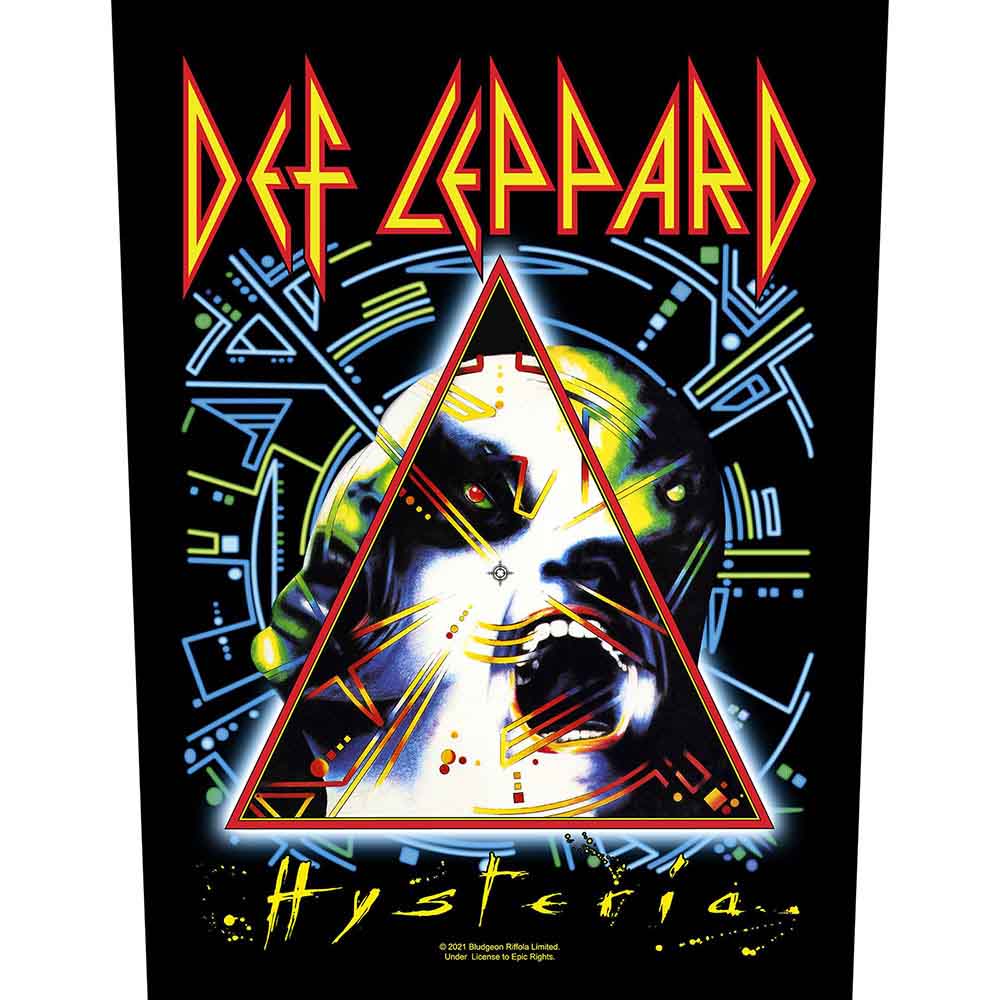 Def Leppard: Hysteria Patch – officielt merchandise
