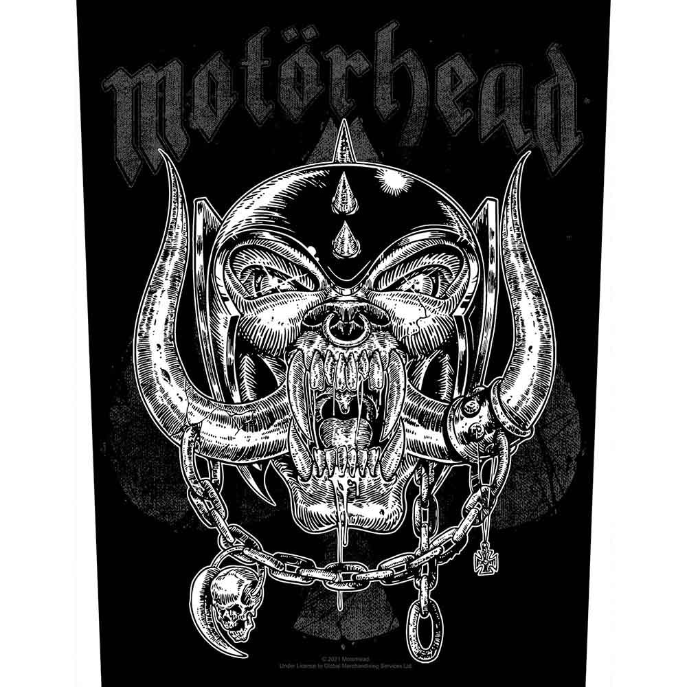 Motorhead: Etched Iron Patch – officielt merchandise