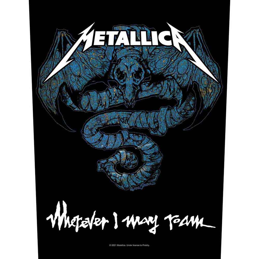 Metallica: Wherever I May Roam Patch – officielt merchandise
