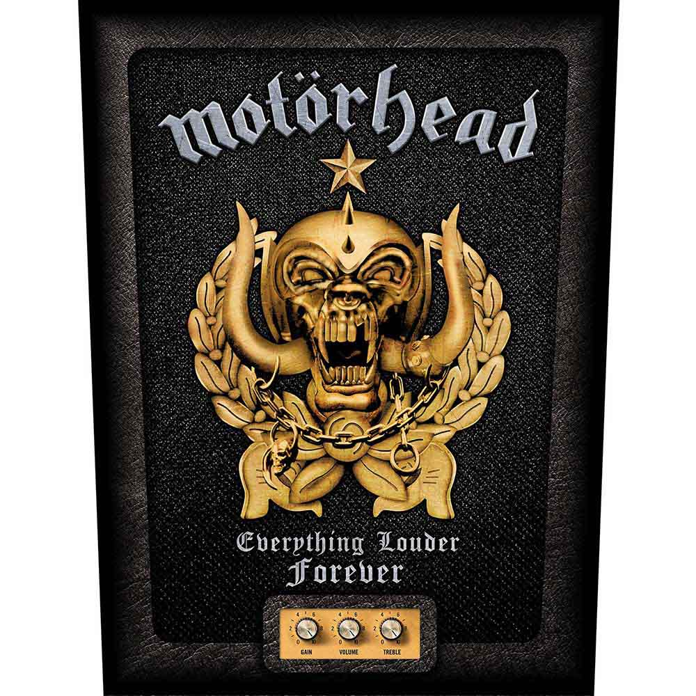 Motorhead: Everything Louder Forever Patch – officielt merchandise