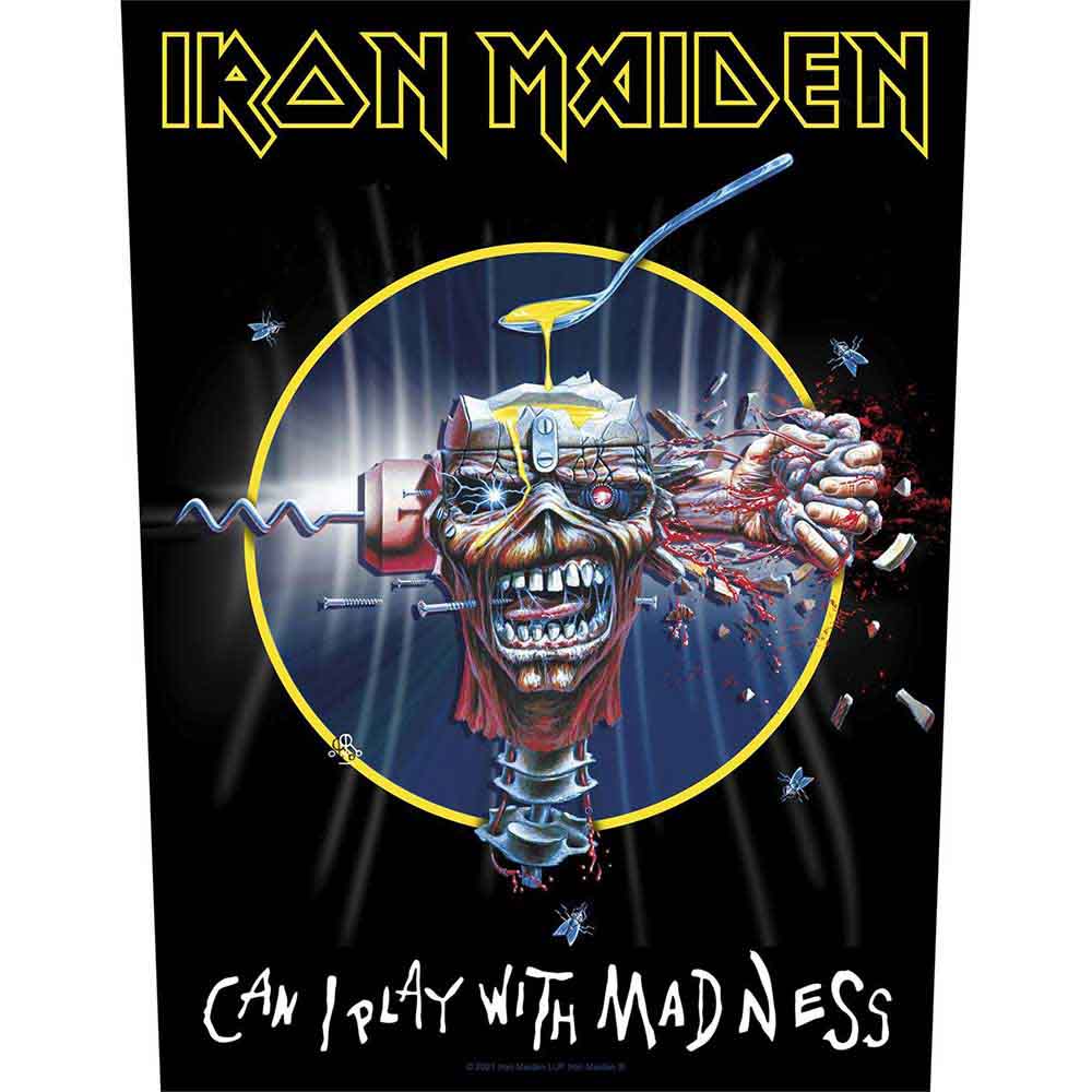Iron Maiden: Can I Play With Madness Patch – officielt merchandise