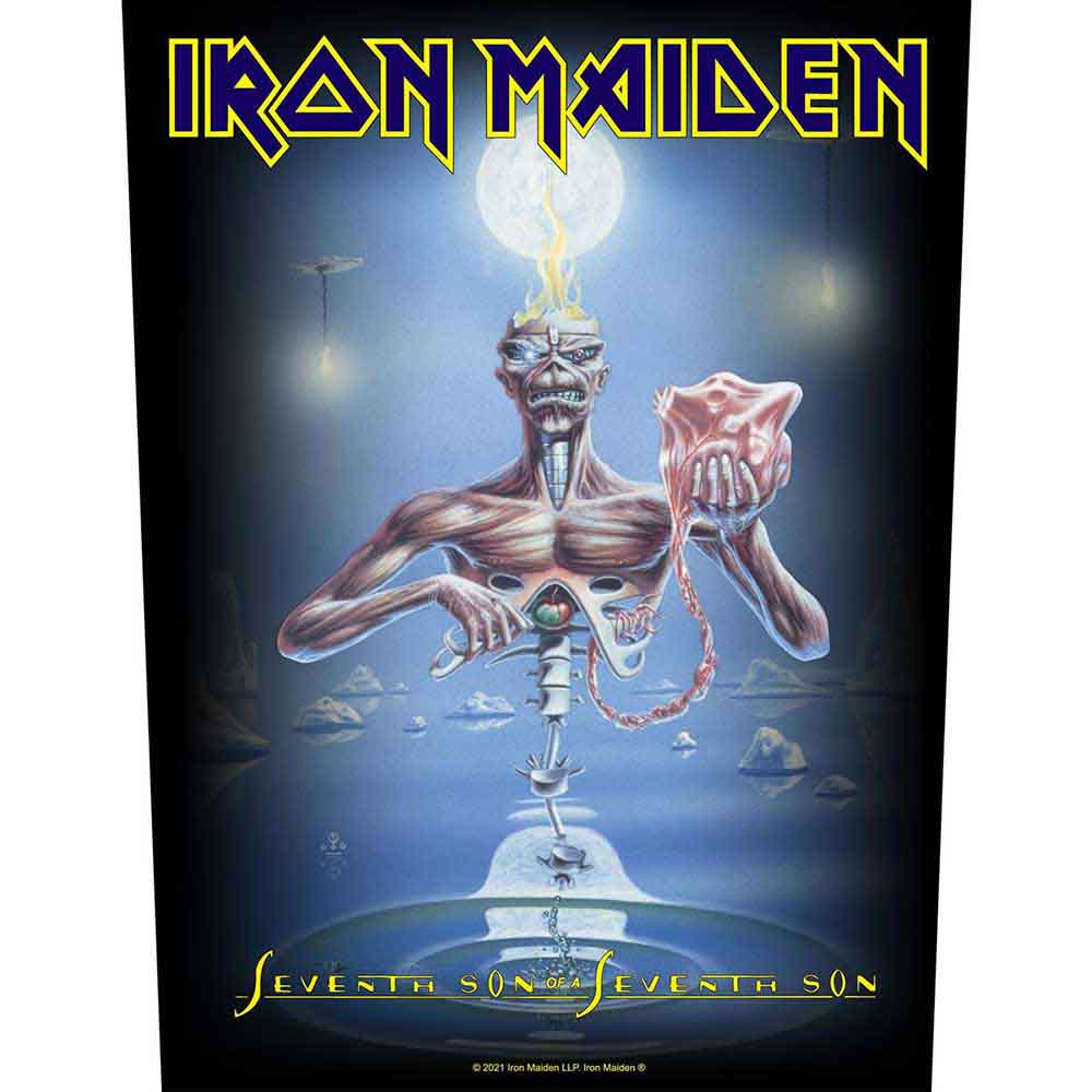 Iron Maiden: Seventh Son Patch – officielt merchandise