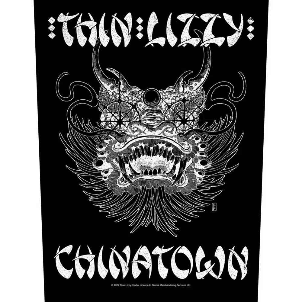 Thin Lizzy: Chinatown Patch – officielt merchandise