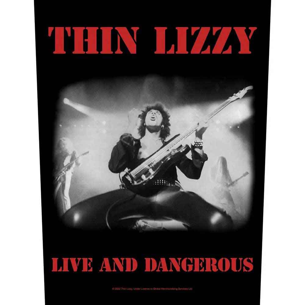 Thin Lizzy: Live & Dangerous Patch – officielt merchandise