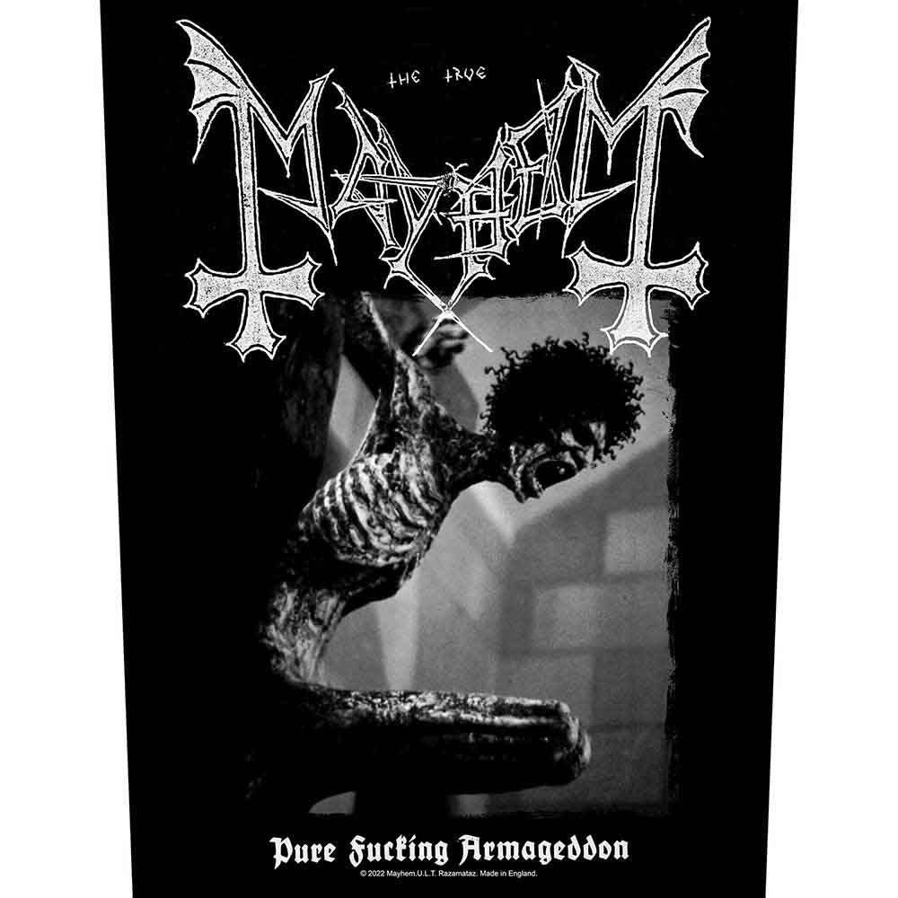 Mayhem: Pure Fucking Armageddon Patch – officielt merchandise