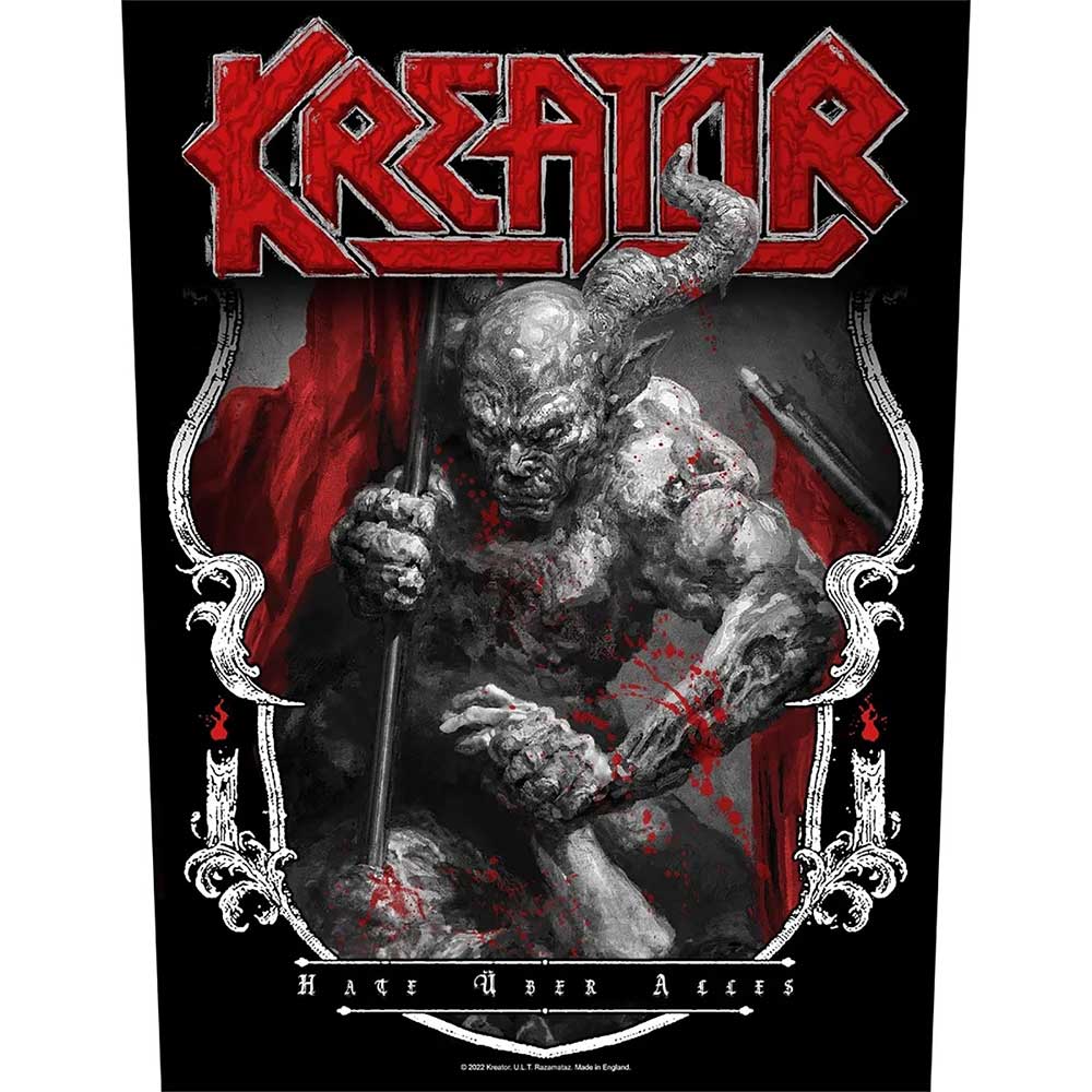 Kreator: Hate Uber Alles Back Patch