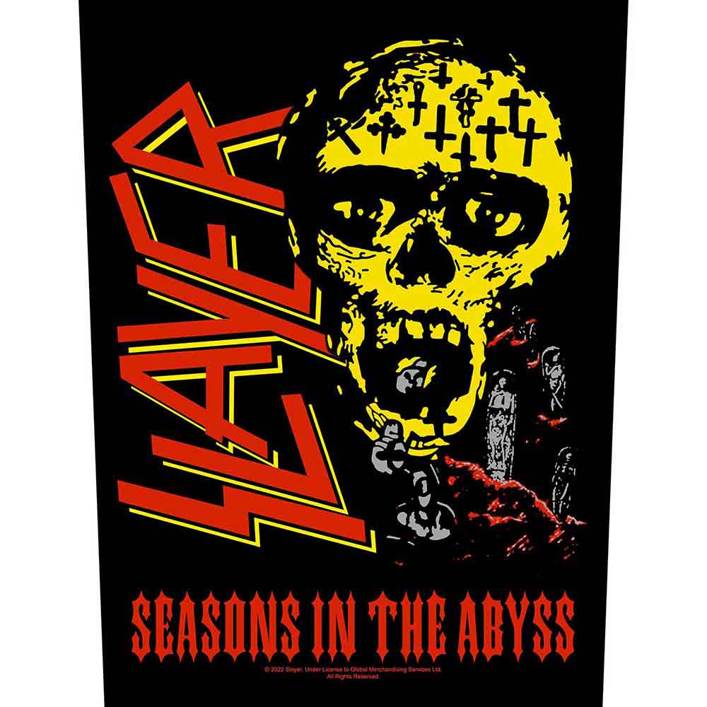 Slayer: Seasons In The Abyss Patch – officielt merchandise