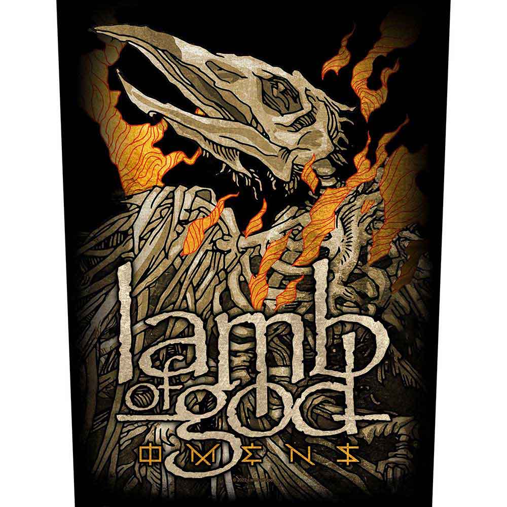 Lamb Of God: Omens Patch – officielt merchandise